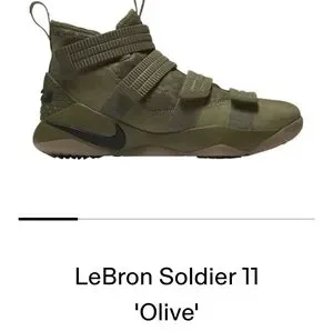 Nike | Shoes | Lebron Soldier Olive Green Size 3 | Poshmark display picture 1